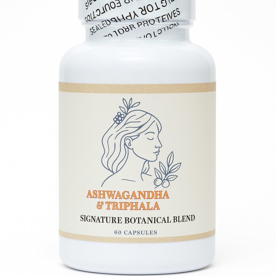 Ashwagandha & Triphala – Signature Botanical Blend (60 Capsules)